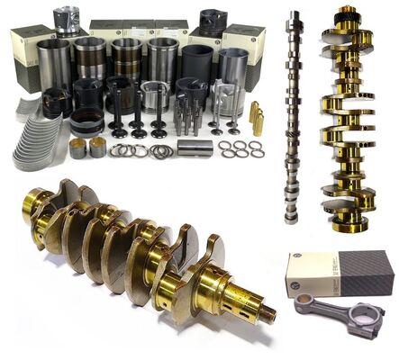 D1803 V1205 V1502 V1702 V1902 V1505 V1903 V2003 ছাঁটাই করা ইস্পাত ডিজেল ক্যামশ্যাফ্ট ইঞ্জিনের খুচরা যন্ত্রাংশের জন্য ক্র্যাঙ্কশ্যাফ্ট সংযোগ রড