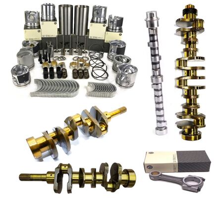 Kubota ইঞ্জিনের জন্য D1503 D1703 D1302 D1105 D850 D950 D902 D905 ফোর্জড স্টিল ক্যামশ্যাফ্ট ক্র্যাঙ্কশ্যাফ্ট কানেক্টিং রড স্পেয়ার পার্টস